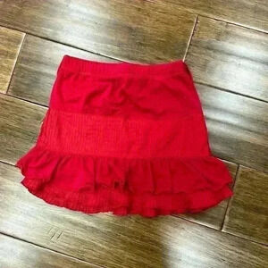 Y2K - 90s - kids Mary Kate and Ashley ruffled skirt - size 4/5 girls XS